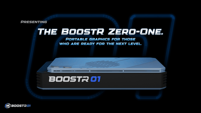 BoostR eGPU Oculink GPU Dock - AMD Radeon RX 7600M XT RDNA3.0 8GB + 4TB - BoostR eGPU