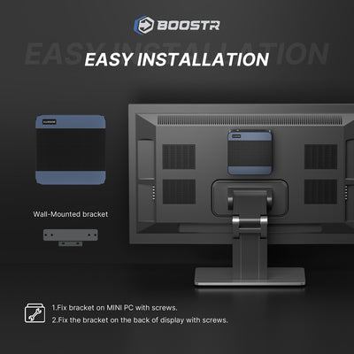 8945HS mini PC - Oculink Port 5.2Ghz mini desktop PC - 64+2TB  Ships June 15th - BoostR eGPU