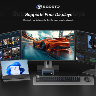 8945HS mini PC - Oculink Port 5.2Ghz mini desktop PC - 64+2TB  Ships June 15th - BoostR eGPU