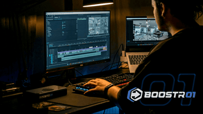 BoostR eGPU Oculink GPU Dock - AMD Radeon RX 7600M XT RDNA3.0 8GB + 4TB - BoostR eGPU