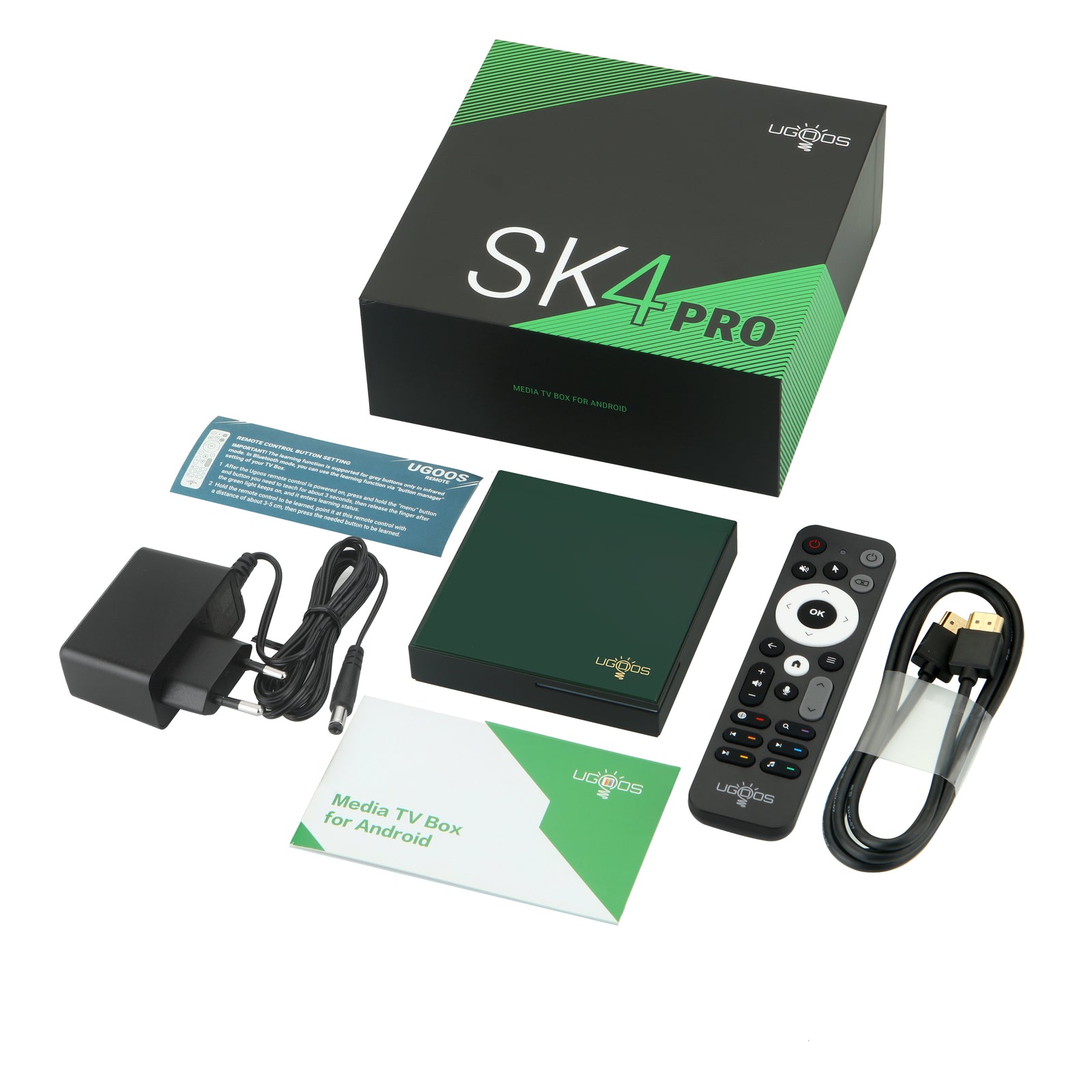 Ugoos SK4 PRO AMLOGIC S905X5M-K DTS Dolby Vision ATMOS Widevine L1 Android 14 TV box - BoostR eGPU