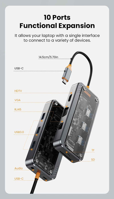 10 in 1 Hub Pro - BoostR eGPU