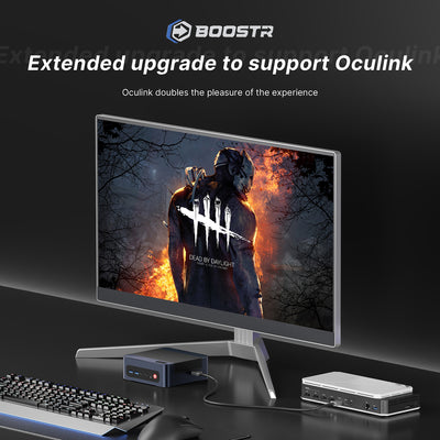 8945HS mini PC - Oculink Port 5.2Ghz mini desktop PC - 64+2TB  Ships June 15th - BoostR eGPU