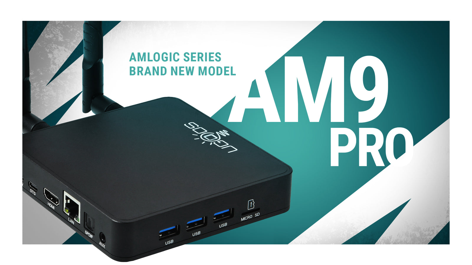 Ugoos AM9 PRO Android 14 Amlogic S905X5-J Smart TV BOX - Ships NOW - BoostR eGPU
