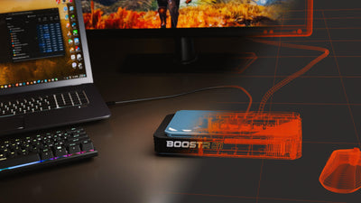 BoostR eGPU Oculink GPU Dock - AMD Radeon RX 7600M XT RDNA3.0 8GB + 4TB - BoostR eGPU