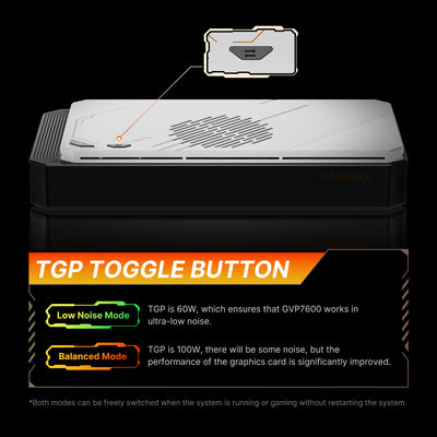 BoostR eGPU Oculink GPU Dock - AMD Radeon RX 7600M XT RDNA3.0 8GB 4TB - BoostR eGPU