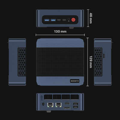 8945HS mini PC - Oculink Port 5.2Ghz mini desktop PC - 64+2TB  Ships June 15th - BoostR eGPU