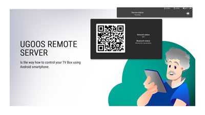 Ugoos SK1 LITE Dolby Atmos Vision TV BOX 8K Amlogic S928X-K Android 11.0 LPDDR4 4GB RAM 64GB ROM WiFi6 1000M BT5.2 USB3.0 Support AV1 H.265 8K 60fps VP9 HDR Box - BoostR eGPU