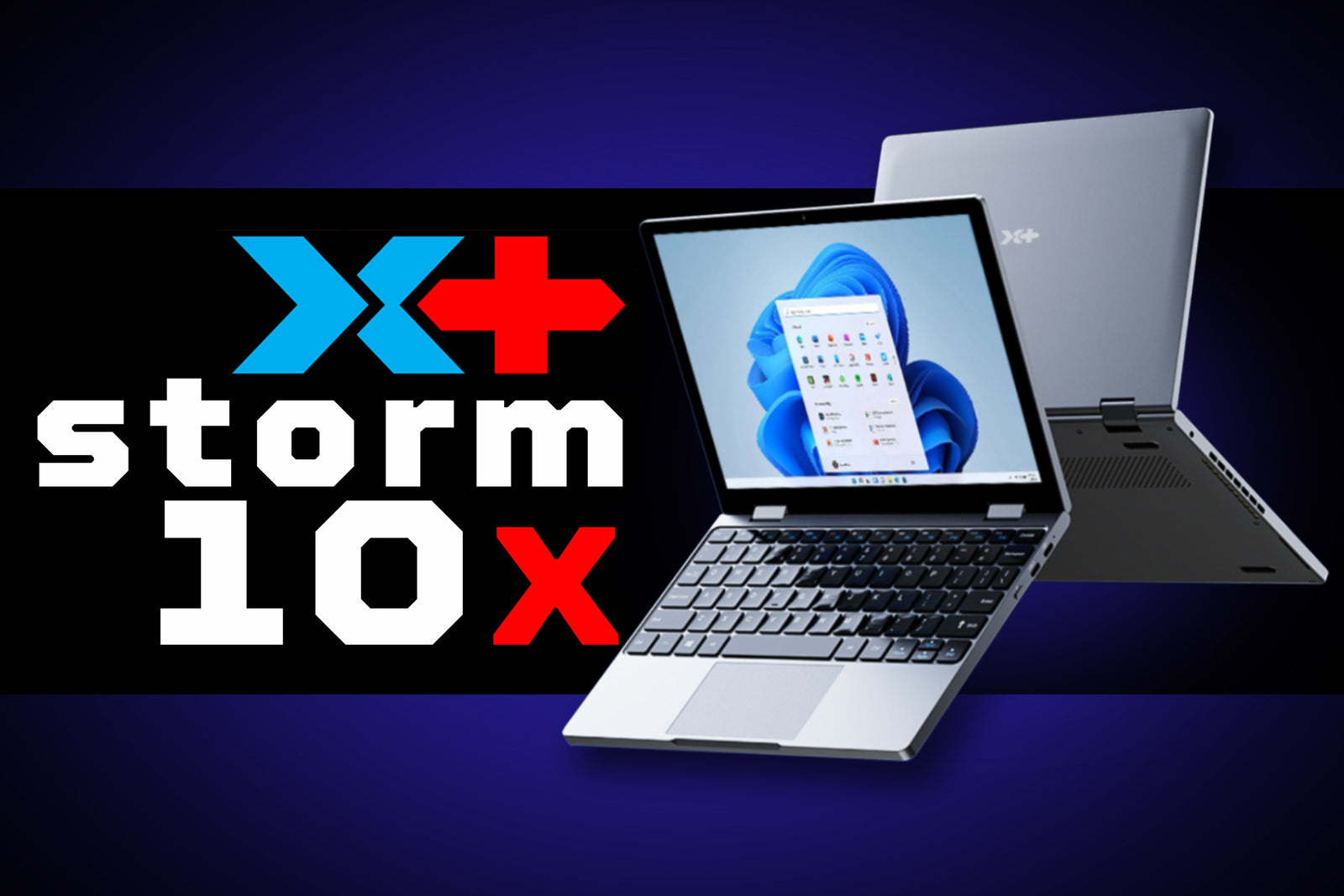 10-inch 1235u 2-in-1 Laptop - 10.5" mini Netbook Tablet 16GB DDR5 1TB - Storm10x - BoostR eGPU