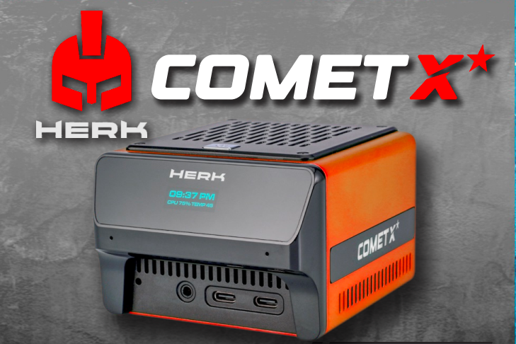 N305 mini PC - INTEL N305 Desktop PC 16GB DDR5 + 1TB PCIe4.0 - COMET-X - BoostR eGPU