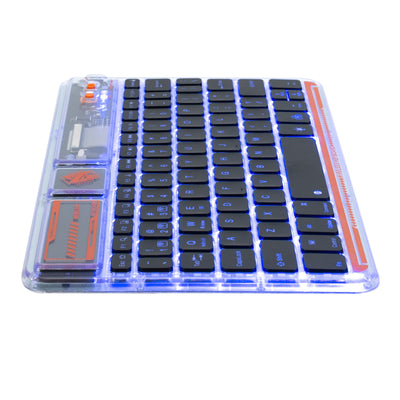Transparent Bluetooth Backlit Keyboard - BoostR eGPU