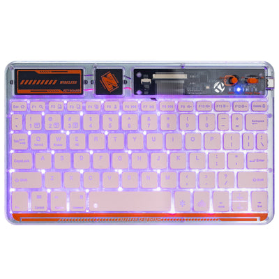 Transparent Bluetooth Backlit Keyboard - BoostR eGPU