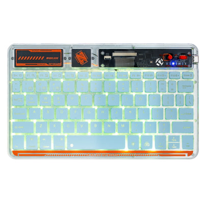 Transparent Bluetooth Backlit Keyboard - BoostR eGPU